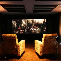 Cinema Room 2 – As Designed by Rives Audio Now Containing MK 300 7.8 System and 4k Projection System